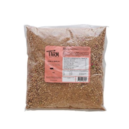 FARM REPAS COMPLET LYOPHILISÉ POUR CHIENS PORC & ORGE, 1KG