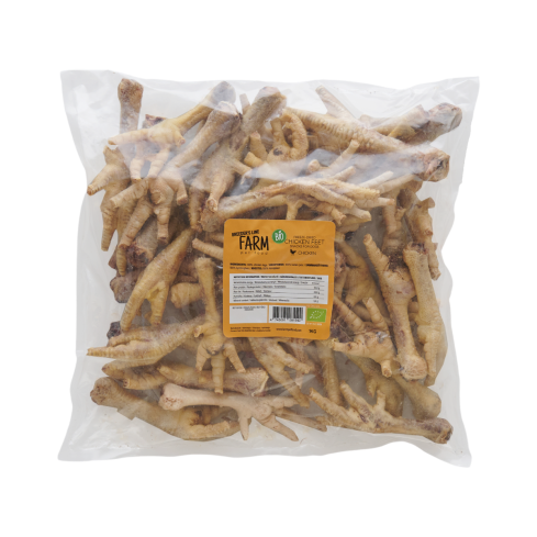 FARM PATTES DE POULET SÉCHÉES BIO 1KG