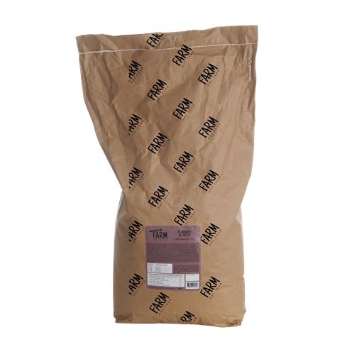FARM CROQUETTES POUR CHIOTS AVEC DINDE ET FLOCONS D'AVOINE 10KG